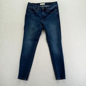 Gap Jeans Womens 27 Reg‎ (28x27) True Skinny Cotton Blend Stretch Blue Dark